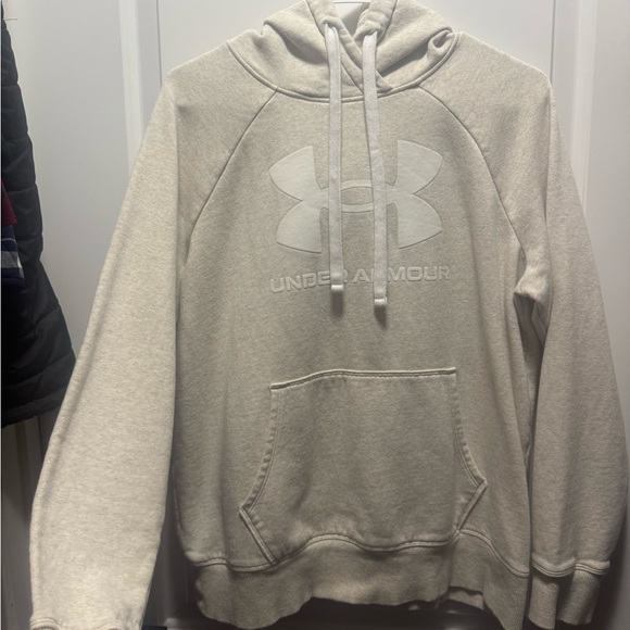 Under Armour WomenCream Hoodie - Picture 1 of 3